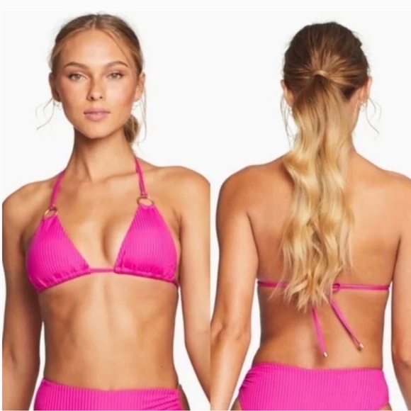 NEW VITAMIN A Cosmo Bikini Top size Large/10 - Picture 3 of 11